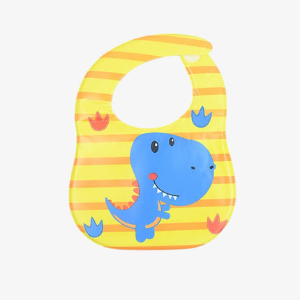 Baby Bib With Dinosaur Design