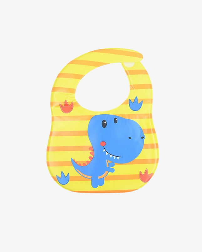 Baby Bib With Dinosaur Design