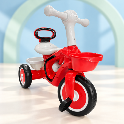 Kids 3-in-1 Ride-On Tricycle with Storage Basket - 2040 M