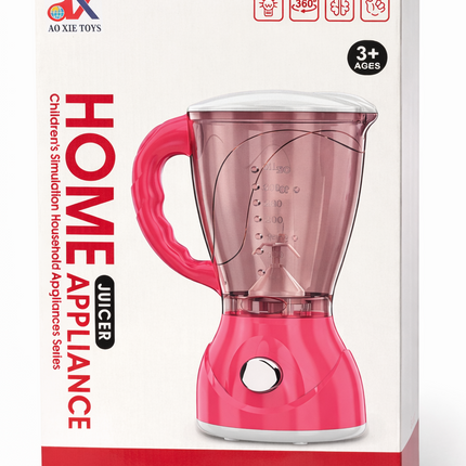 Kids Toy Juicer Blender Machine – Home Appliance Pretend Play Set