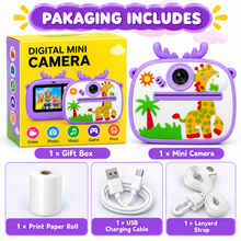 Kids Digital Mini Instant Print Camera