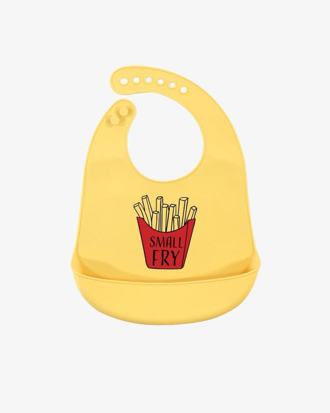 Alfeier Silicone Baby Bib(Yellow)