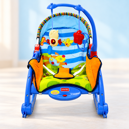 Baby Rocker & Bouncer Chair with Toy Bar