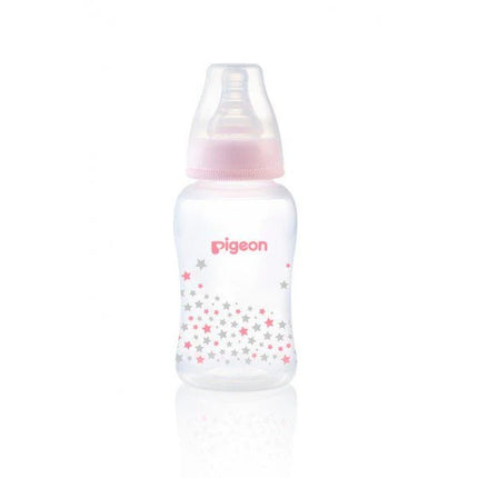 PIGEON STANDARD NECK NURSING BOTTLE WITH PERISTALTIC NIPPLE (PP) 150ml