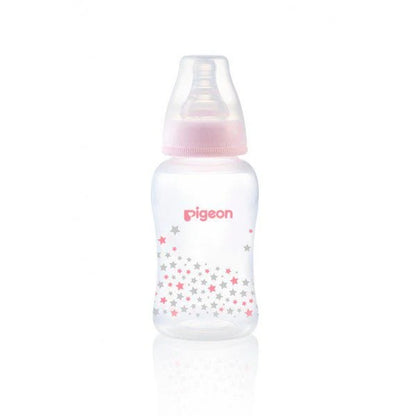 PIGEON STANDARD NECK NURSING BOTTLE WITH PERISTALTIC NIPPLE (PP) 150ml