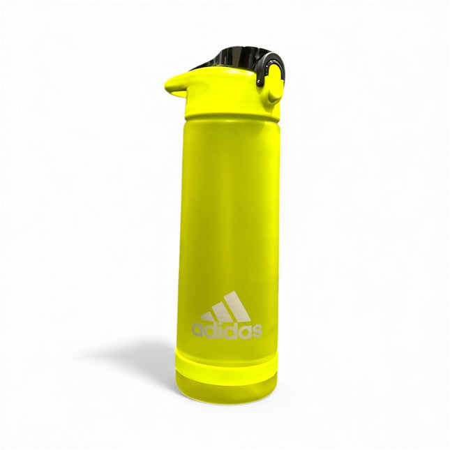 Adidas Sports Water Bottle – Neon Yellow Leakproof Bottle