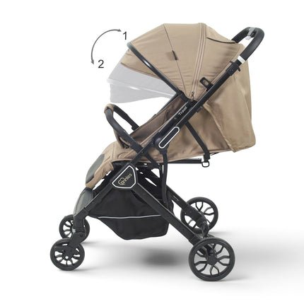 TINNIES TRAVEL STROLLER - T109 BEIGE