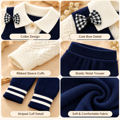 3-Piece Outfit Set – Shirt, Waistcoat & Trousers  KK0253