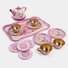 Princess Refined Tea Set for Kids – Metal Pretend Play Afternoon Tea Set