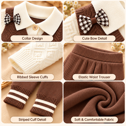 3-Piece Outfit Set – Shirt, Waistcoat & Trousers  KK0253