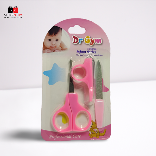 Baby Scissor Set Y10 (pink)