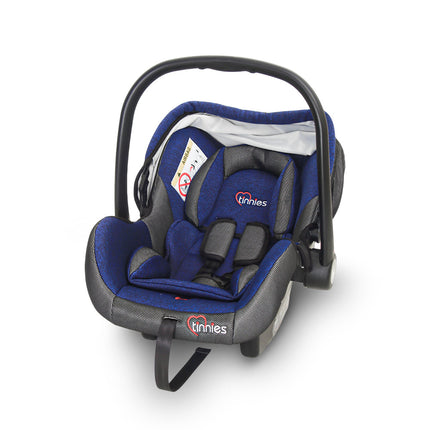 Tinnies COMFORTABLE & SECURE 2-IN-1 BABY CARRIER CAR SEAT - BLUE
