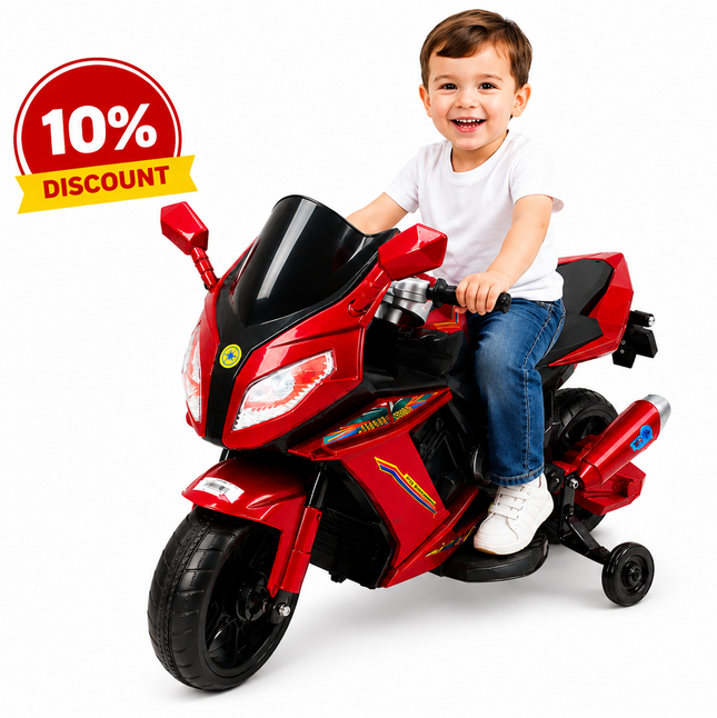 Kids Electric Ride-On Sports Bike - T99