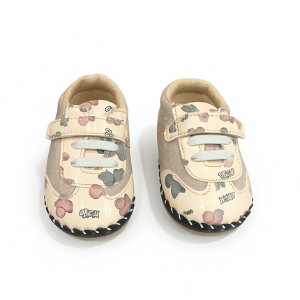 Baby Printed Soft Leather Shoes – Stylish and Comfortable Pre-Walker Sneakers 👶✨