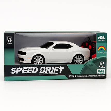 Speed Drift RC Car – High-Speed Remote Control Racing Car for Kids (2.4GHz, Rechargeable, 6+ Years)
