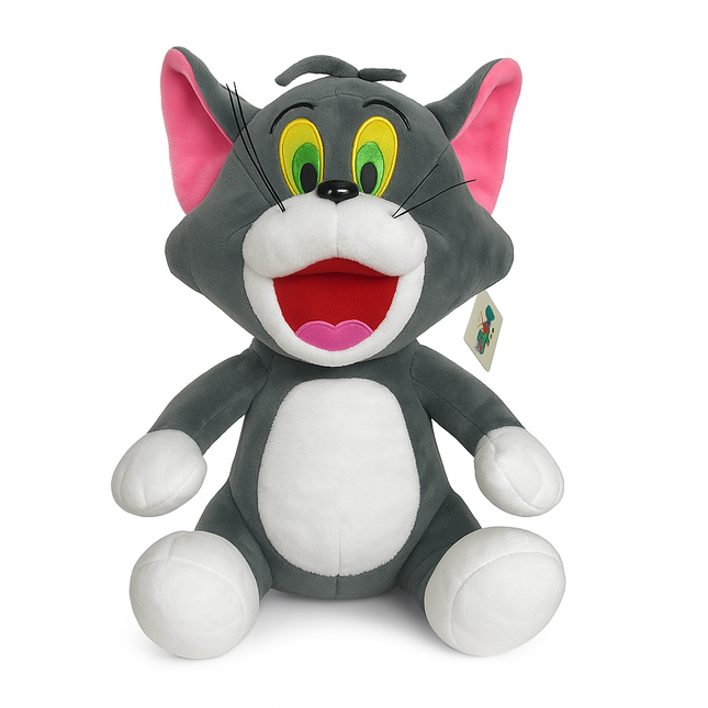 Tom Plush Toy – Soft and Cuddly Cartoon Cat Stuffed Toy for Kids