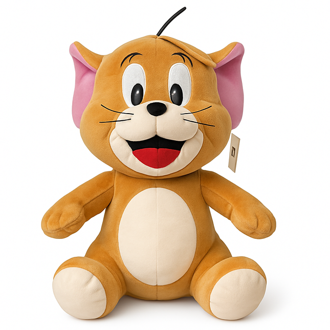 Jerry Plush Toy – Soft and Adorable Cartoon Mouse Stuffed Toy for Kids