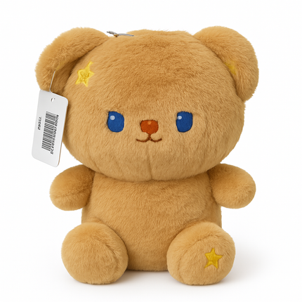 Cute Brown Teddy Bear Plush Toy – Soft Cuddly Stuffed Animal for Kids