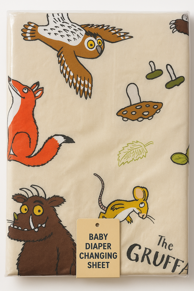 The Gruffalo Cartoon Baby Diaper Changing Sheet – Soft, Waterproof & Comfortable