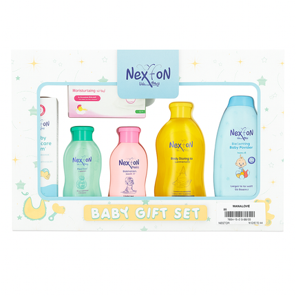 Nexton Baby Gift Set – Complete Newborn Care Kit (6-in-1)