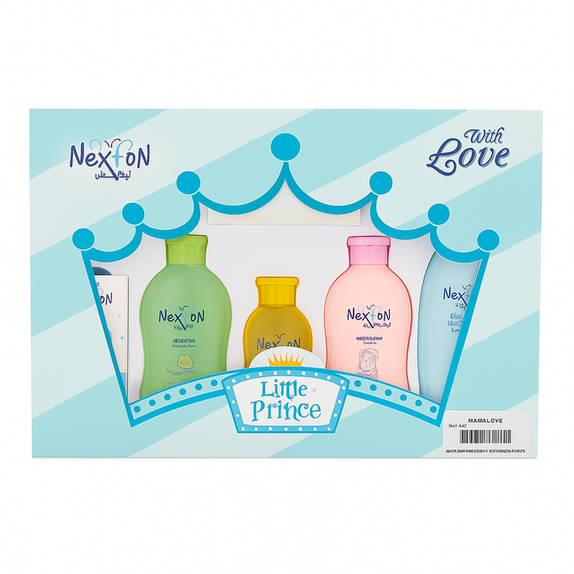 Nexton Baby Gift Set – Complete Newborn Care Kit (6-in-1)