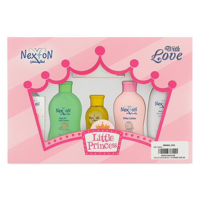Nexton Baby Gift Set – Complete Newborn Care Kit (6-in-1)
