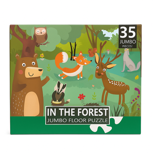 In The Forest – Jumbo Floor Puzzle (35 PCS)