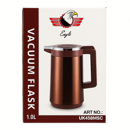 Eagle Vacuum Flask 1.0L – Hot & Cold Thermos – Metallic Bronze Finish
