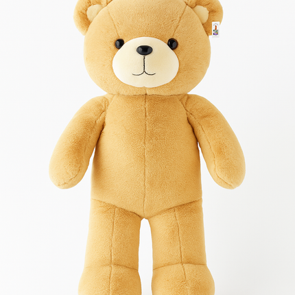 Classic Light Brown Teddy Bear – Soft Cuddly Plush Toy