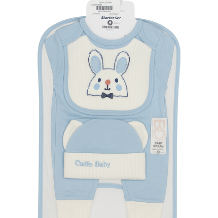 Disney Newborn 8 Pcs Starter Set Suit by Mamalove (0–6 Months) – Soft Cotton