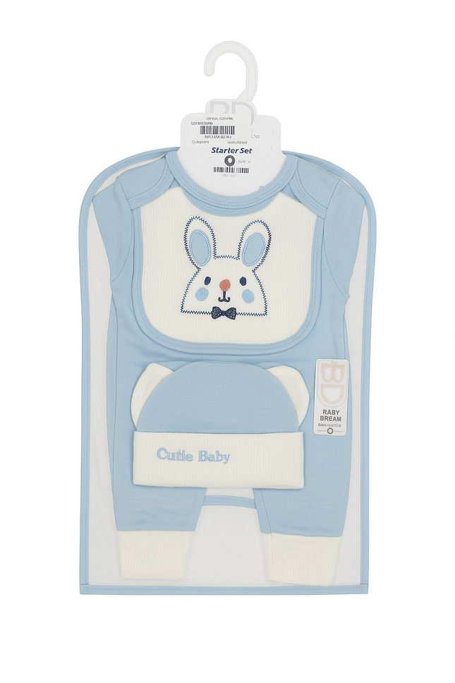 Disney Newborn 8 Pcs Starter Set Suit by Mamalove (0–6 Months) – Soft Cotton