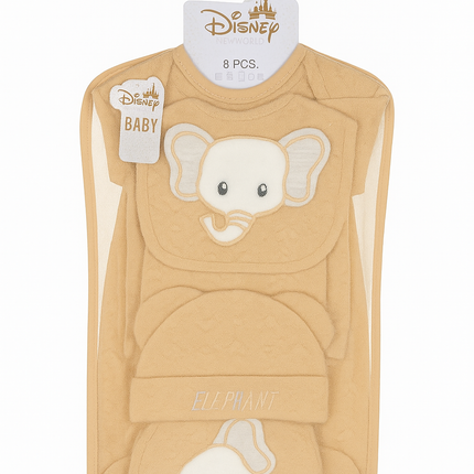 Disney Newborn 8 Pcs Starter Set Suit by Mamalove (0–6 Months) – Soft Cotton