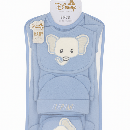 Disney Newborn 8 Pcs Starter Set Suit by Mamalove (0–6 Months) – Soft Cotton