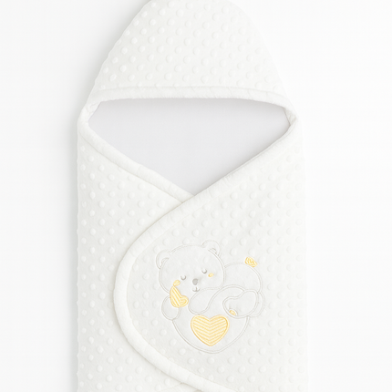 Soft Minky Bunny Ear Baby Swaddle Wrap – Weight Size Newborn To 9 Month