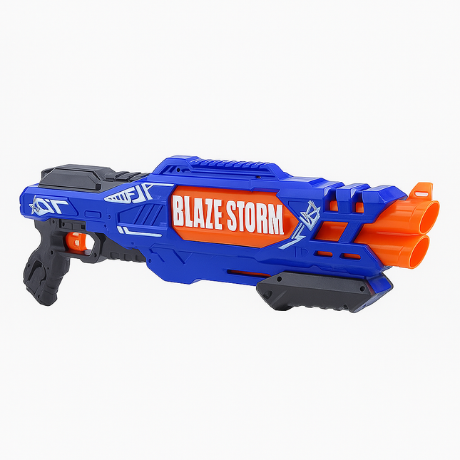 Blaze Storm Manual Soft Bullet Gun – 10 Darts Blaster