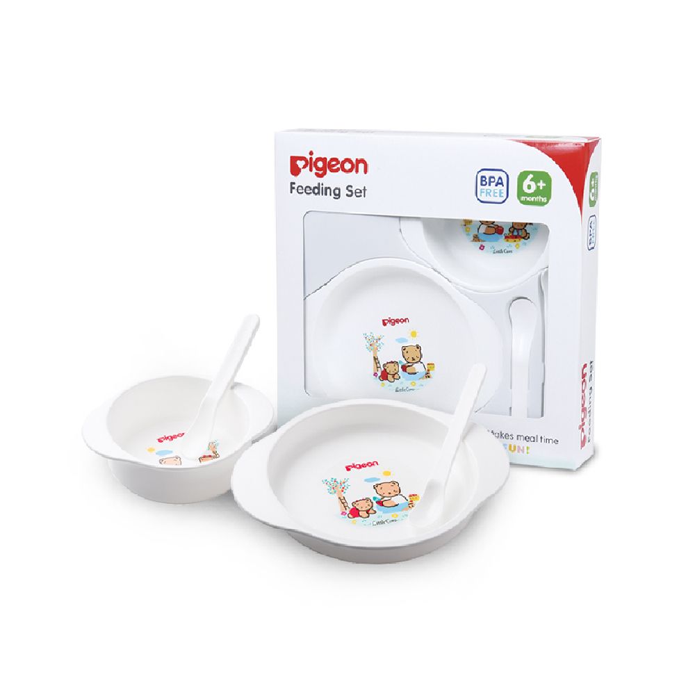 Pigeon Baby Feeding Set 4pcs
