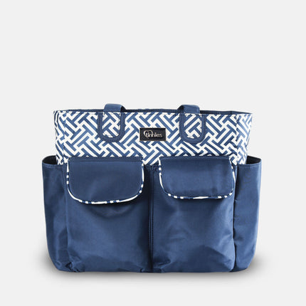 Tinnies Diaper Bags Navy Blue — Comfort, Space & Elegance in One Bag