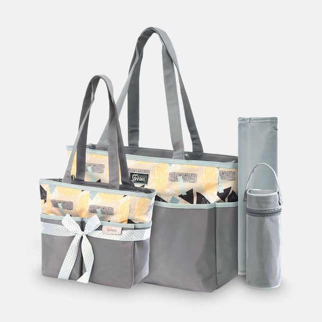 Tinnies Diaper Bags Grey — Everyday Essentials, Effortlessly Organized
