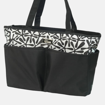 TINNIES DIAPER BAG – BLACK SMART & SPACIOUS
