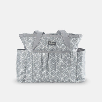 Tinnies Baby Diaper Bag - Grey Printed