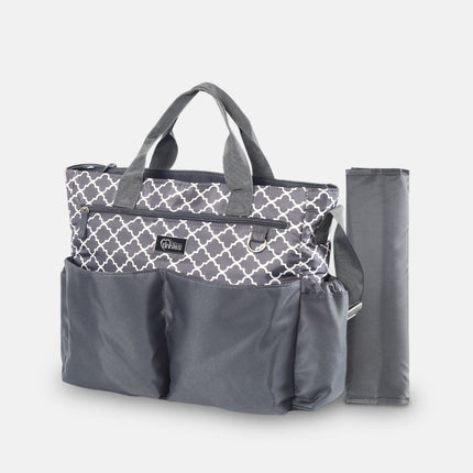Tinnies Diaper Bags Grey — Your Go-To Companion for Every Baby Outing