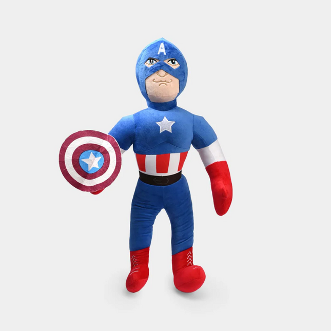 Captain America Plush Toy – Soft Superhero Stuffed Doll for Kids