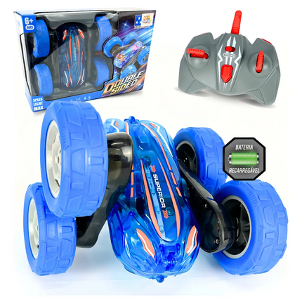 Double-Sided Stunt Climber RC Car – 360° Flip Rechargeable Remote Control Toy Car