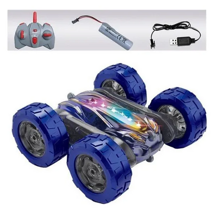 Double-Sided Stunt Climber RC Car – 360° Flip Rechargeable Remote Control Toy Car