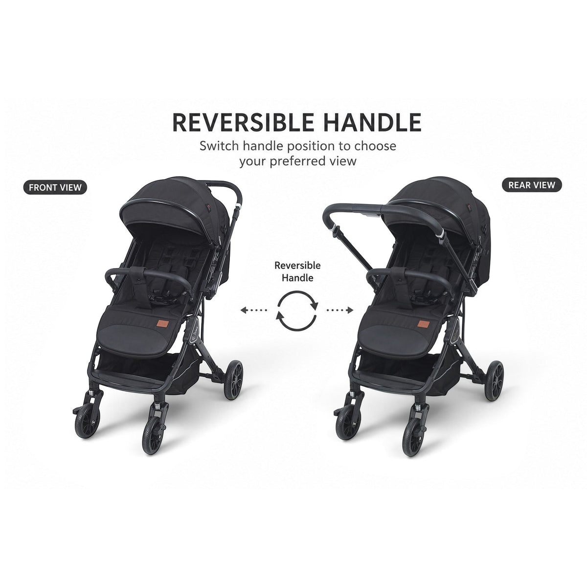 Tinnies Travel Baby Stroller T109 – Grey