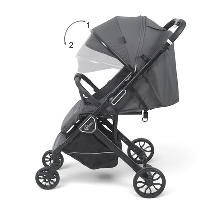 TINNIES TRAVEL STROLLER - T109 GREY