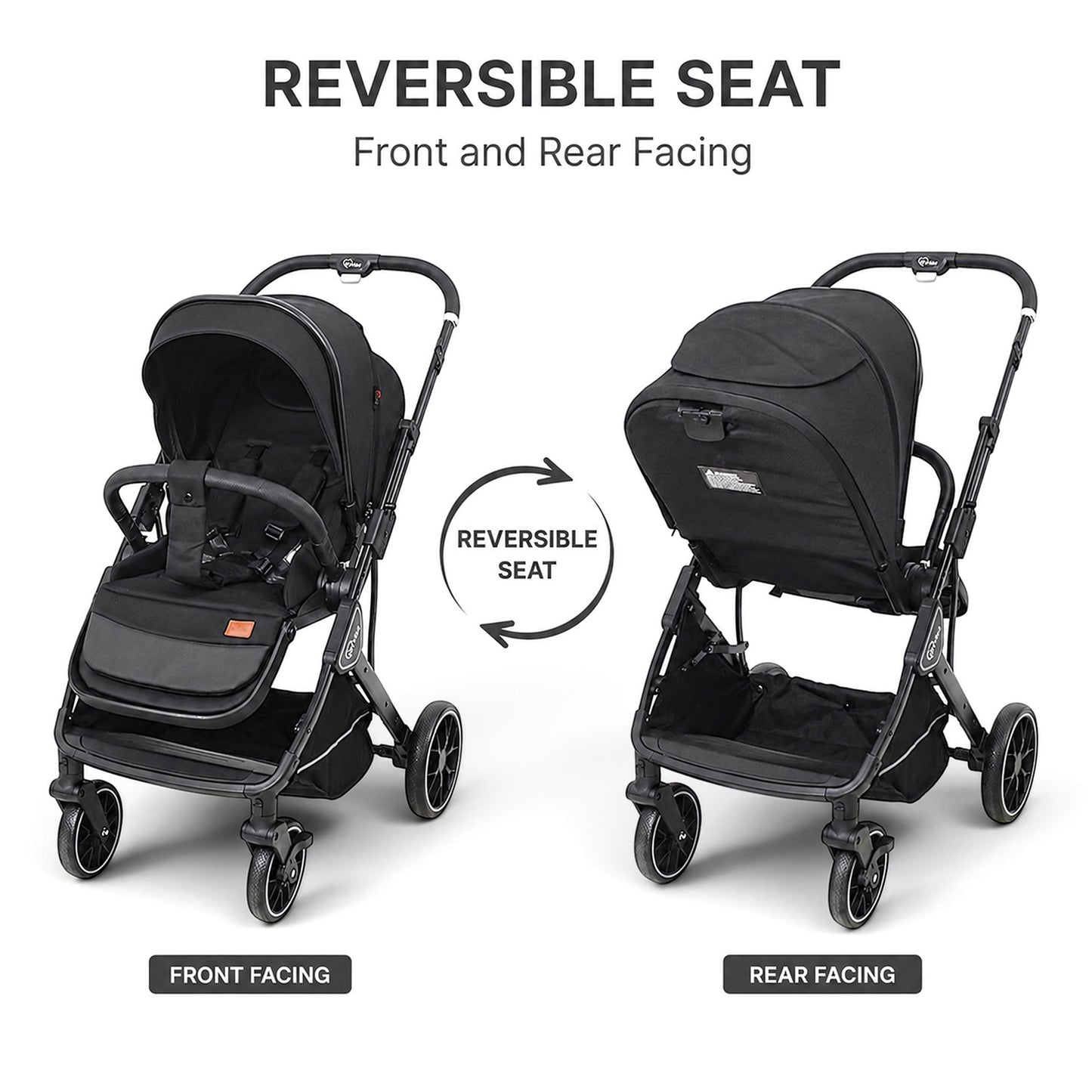 Tinnies Reversible Baby Stroller T110 – Blue