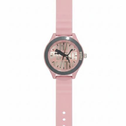 Girls Pink Analog Watch – Stylish Silicone Strap | Modern Casual Design