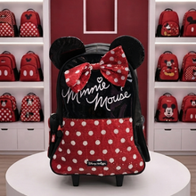 Minnie Mouse Kids Trolley School Backpack | 18" × 12" INCHES