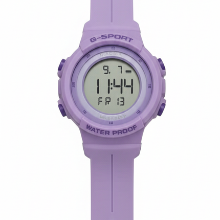 Kids G-Sport Digital Watch – Purple | Waterproof Sports Edition